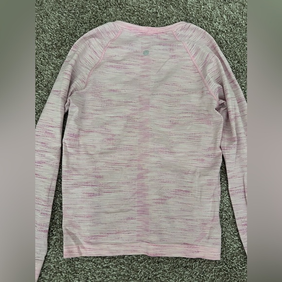 Lululemon Swiftly Tech Long Sleeve Shirt 2.0 *Race Length Strawberry Milkshake - Picture 4 of 5